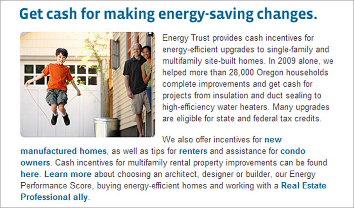 Energy Trust Oregon incentives - Parr Lumber