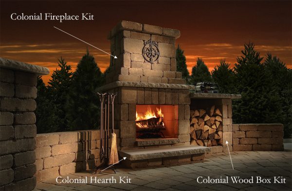 Colonial Fireplace Kit | Parr Lumber