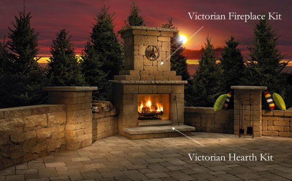 Victorian Fireplace Kit - Parr Lumber