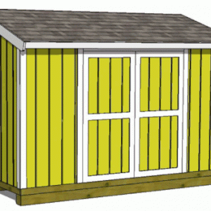 4x12 Lean-To Shed Kit - Parr Lumber