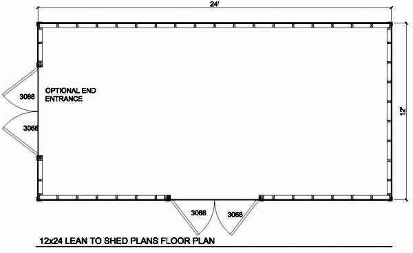 12x24 Backyard Shed - Parr Lumber