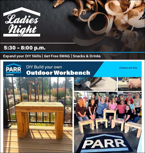 Ladies Night at Parr Lumber