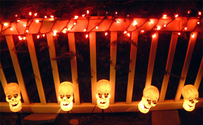 skull fence