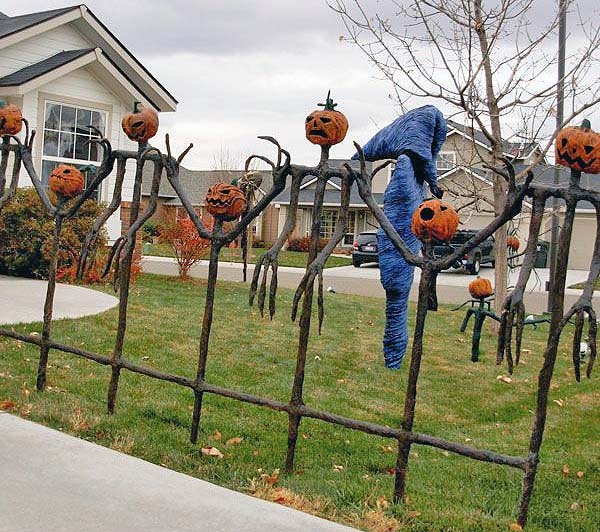 creepy fence