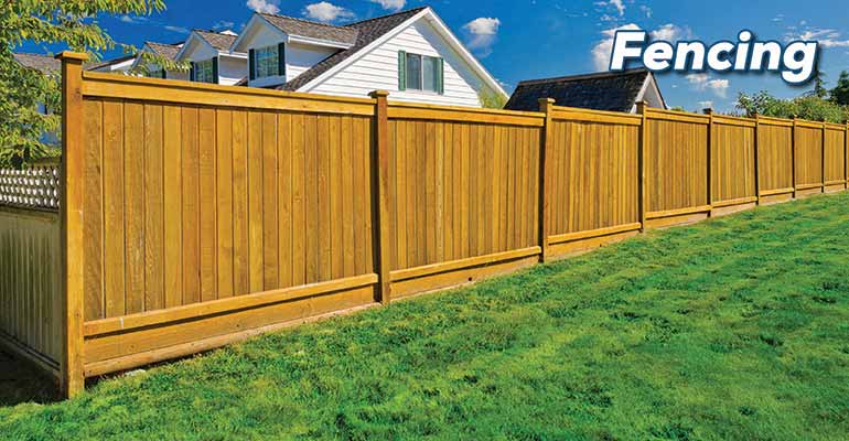 cedar fencing ~ Parr Lumber